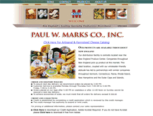 Tablet Screenshot of paulwmarks.com